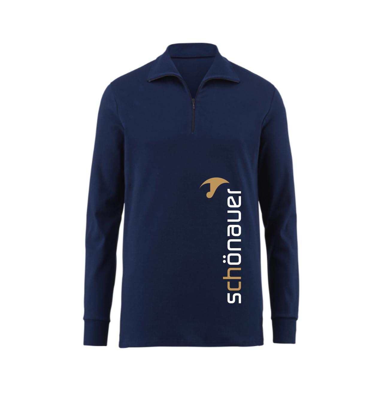SAG Rollkragenshirt langarm mit Reissverschluss